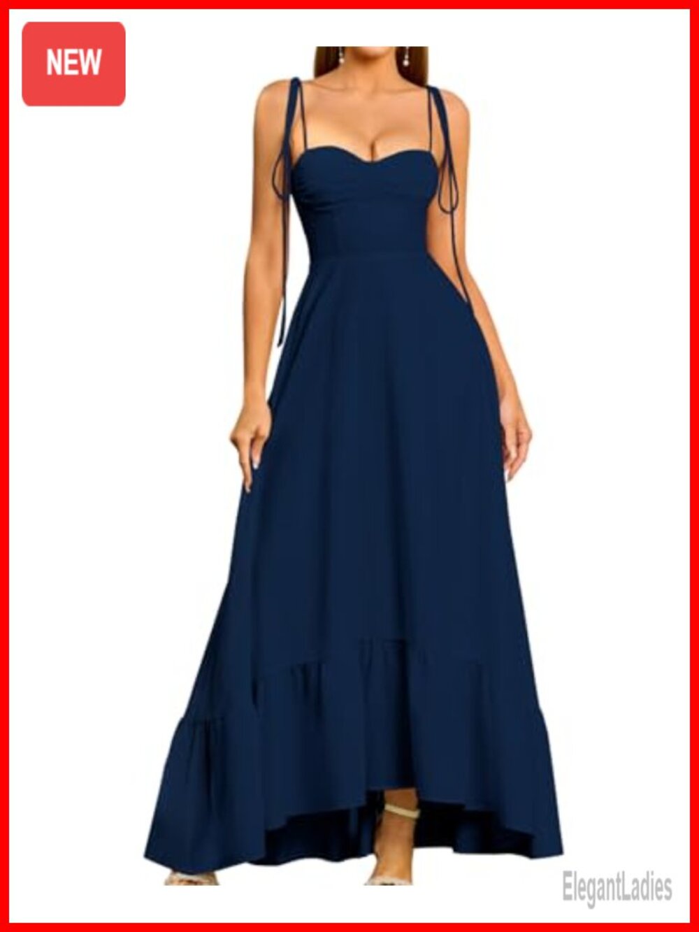 Women's Summer Corset Maxi Dress A-Line Milkmaid Sweetheart Sleeveless
